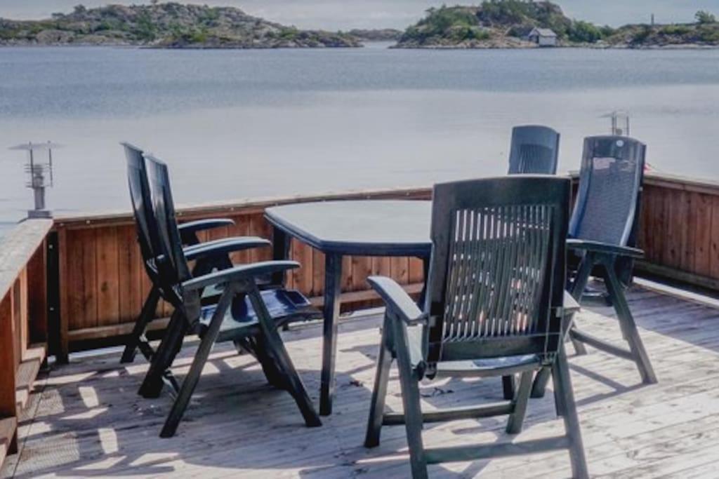 Ferie Pa Bryggekanten I Kristiansand, Flekkeroy Kültér fotó