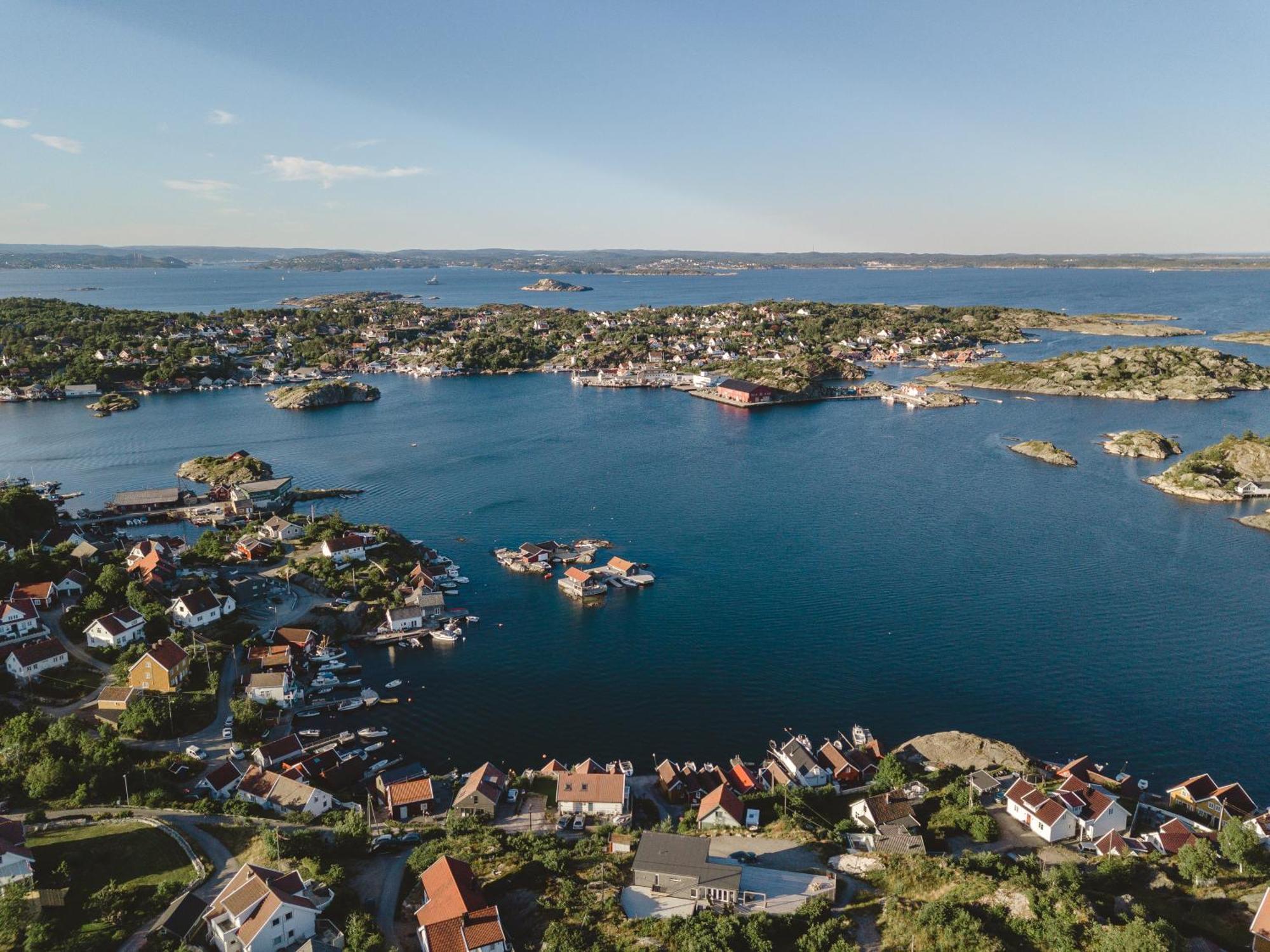 Ferie Pa Bryggekanten I Kristiansand, Flekkeroy Kültér fotó