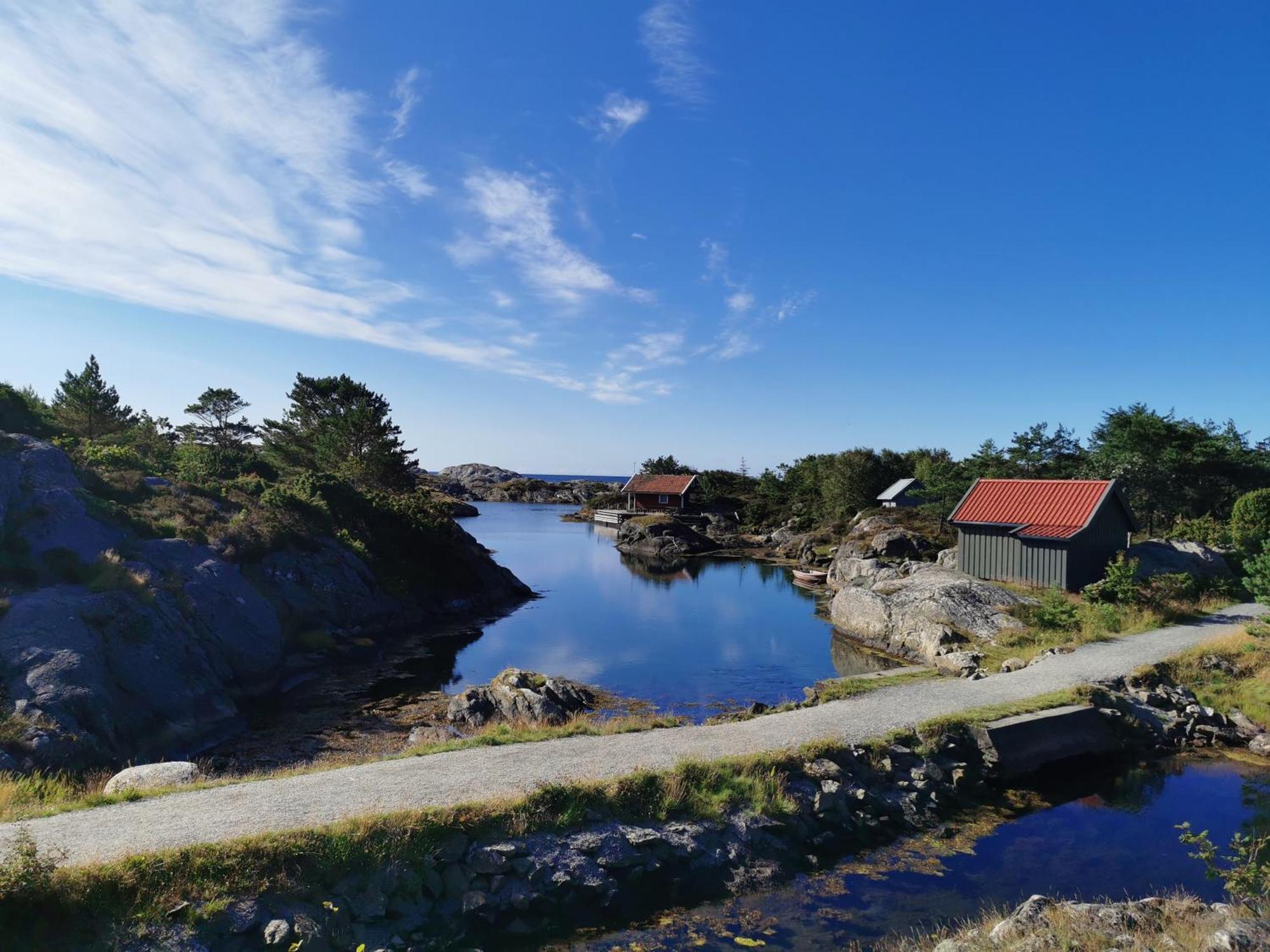 Ferie Pa Bryggekanten I Kristiansand, Flekkeroy Kültér fotó