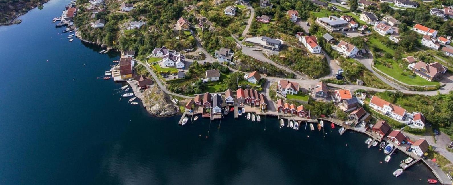 Ferie Pa Bryggekanten I Kristiansand, Flekkeroy Kültér fotó